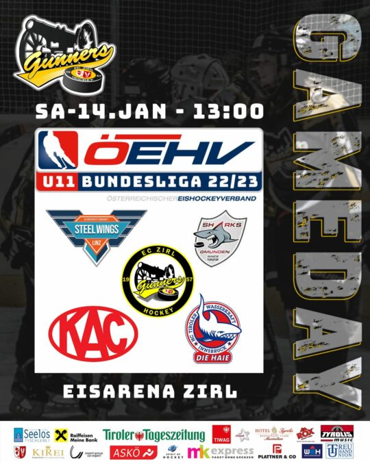 Megaevent der Gunners am Samstag den 14. Jänner!